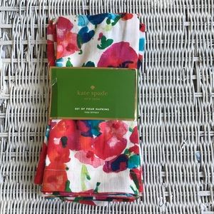 kate spade Set of 3 “rosa terrace” XL  Napkins NIP